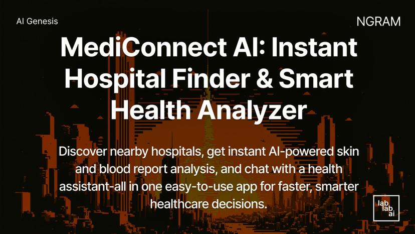 MediConnect Hospital Finder and Health Analyzer