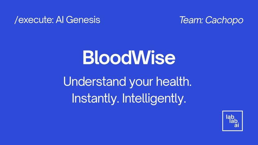 BloodWise AI Insights from Your Blood Test