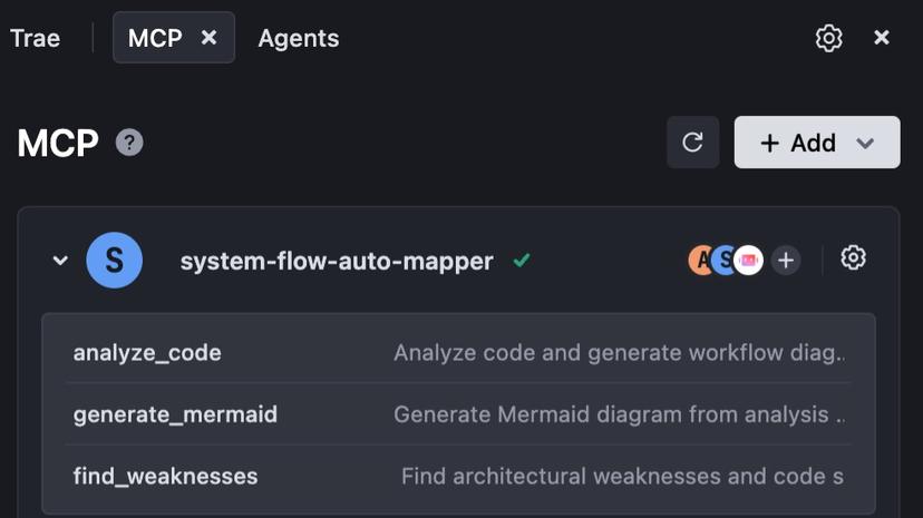 System Flow Auto Mapper