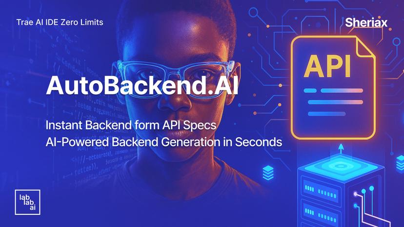 AutoBackendAI Instant Backend from API Specs
