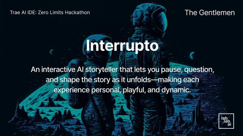 Interrupto - Interactive Story Telling AI