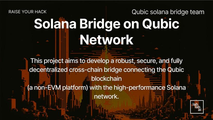 Solana Bridge on Qubic Network