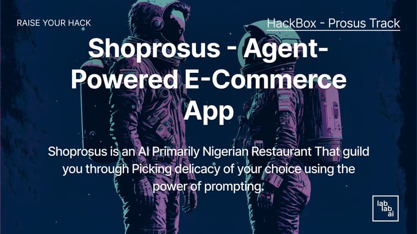 Shoprosus - Agent-Powered E-Commerce App