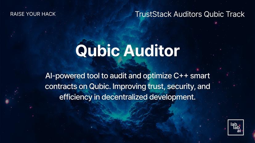 Qubic Auditor