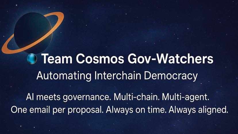 Cosmos GovWatcher Co-Pilot Vultr Track