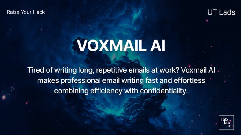 Voxmail AI