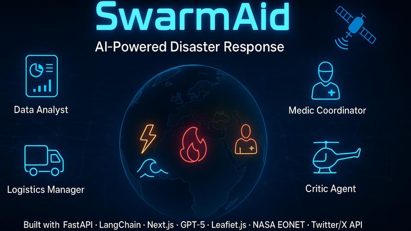 SwarmAid-GPT-5 Multiagent for Crisis Response