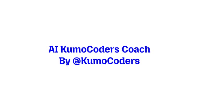 AI KumoCoders Coach