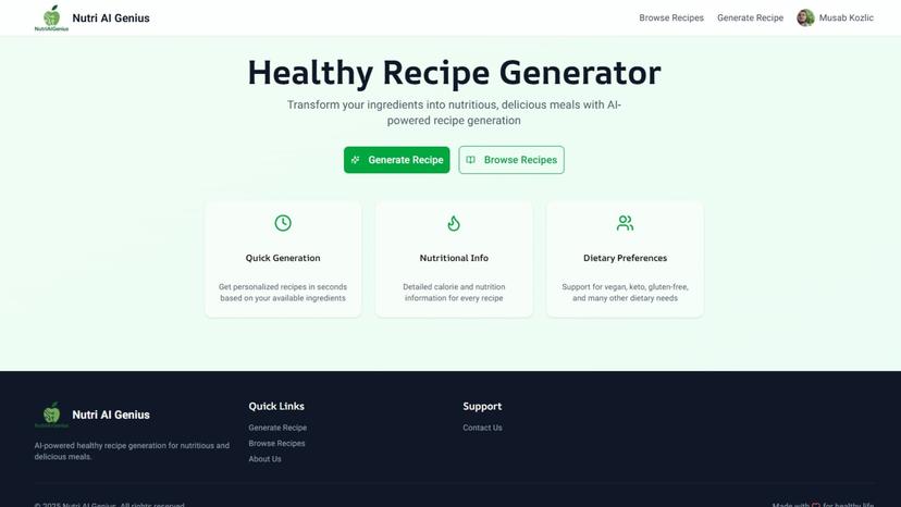 NutriAIGenius
