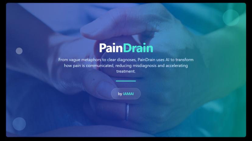 PainDrain - AI-Powered Medical Pain Translator