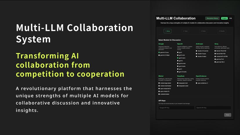multiLLM Collaboration