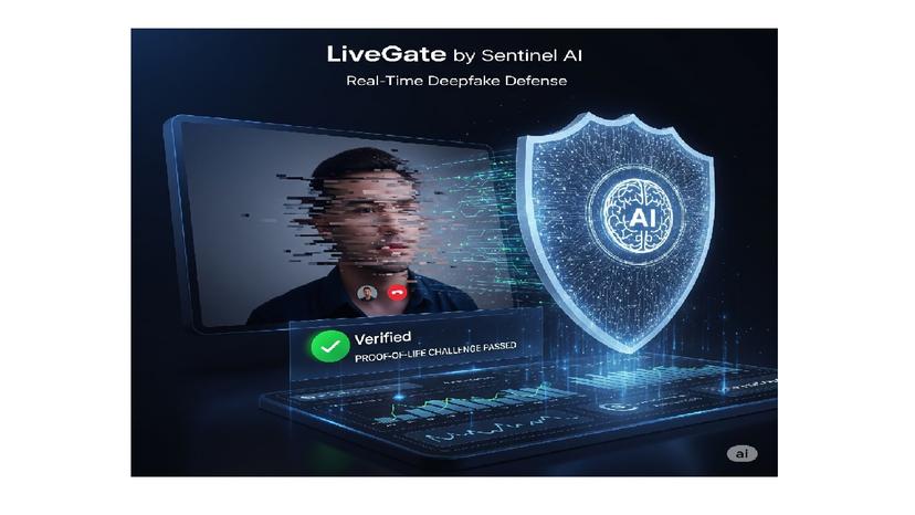 LiveGate AI-Powered Real-Time Deepfake Defense
