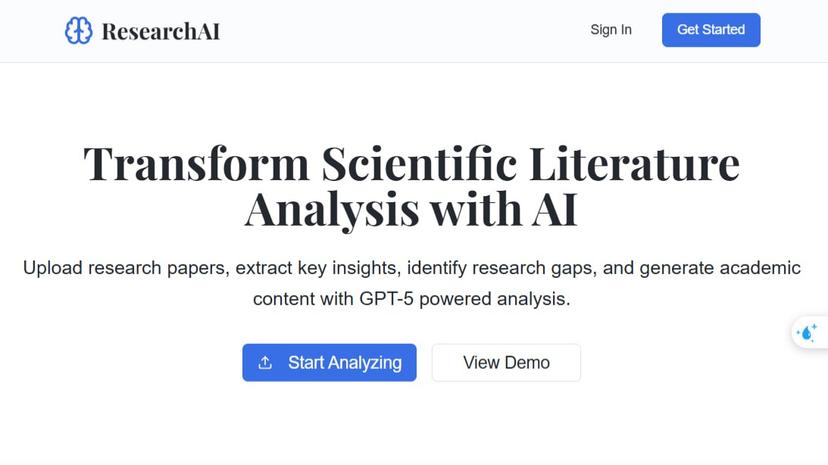 Scientific Literature Analysis Platform