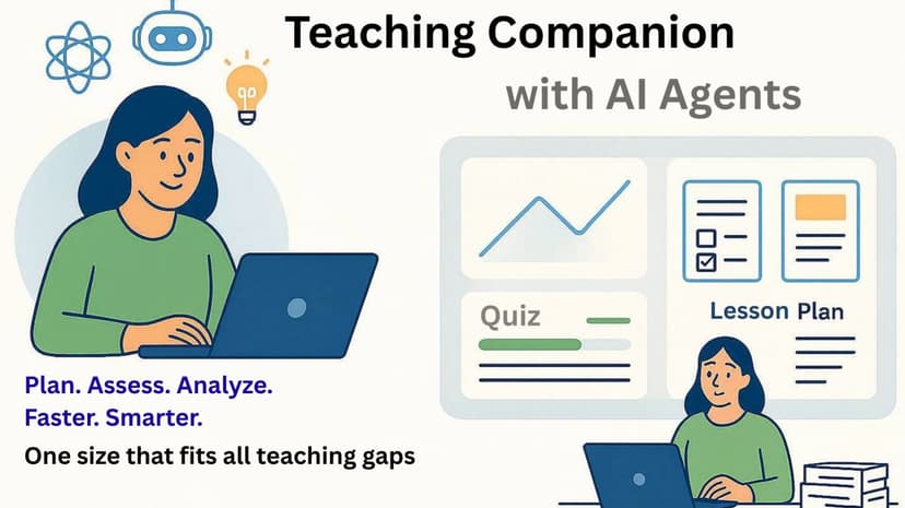 Teaching companion with AI agent