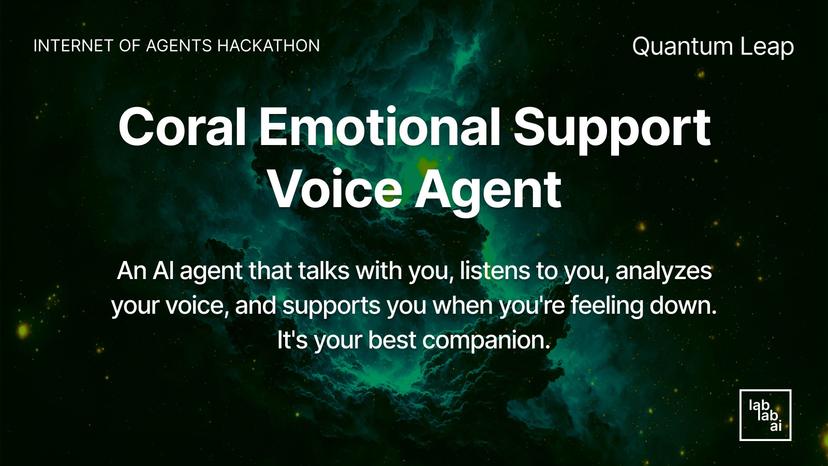 Coral Emotional Support Voice Agent