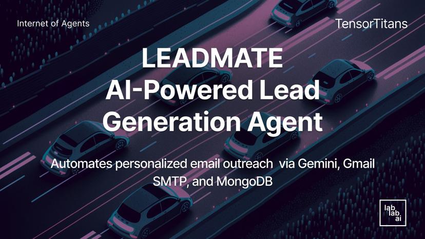LeadMate - AI Powered Lead Generation Agent