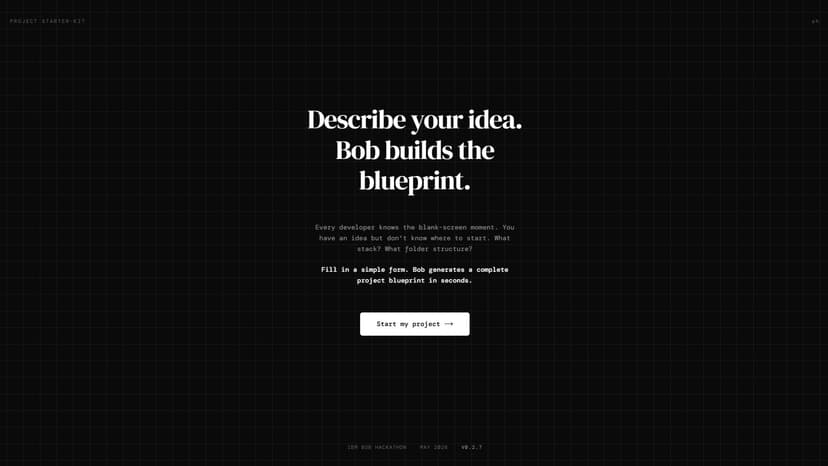 Project Starter-kit