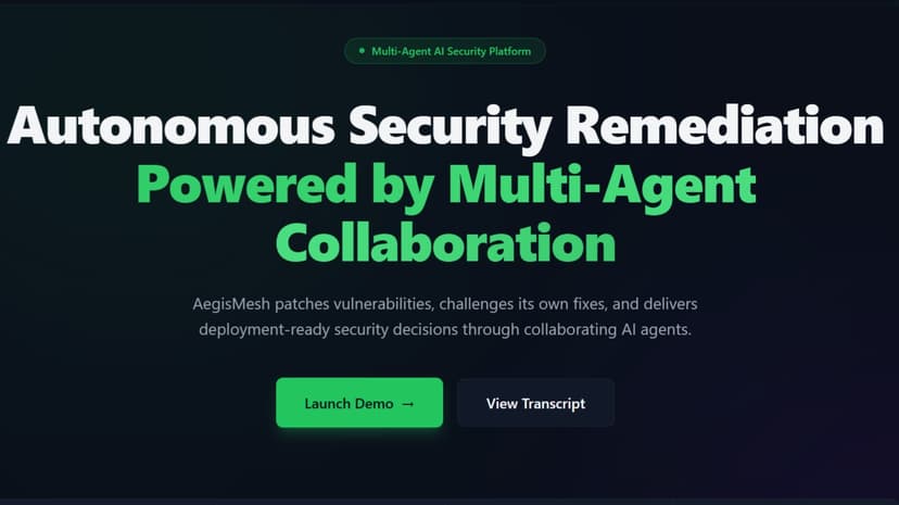 AegisMesh: Multi-Agent Security Remediation
