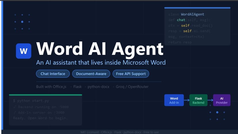 Ai Assistant For MS WORD