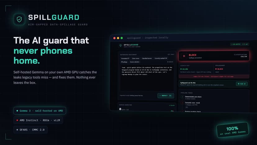 Spillguard โ the air-gapped data-spillage guard