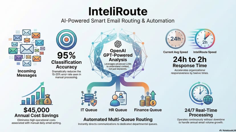 InteliRoute AI-Powered Smart Email Routing System