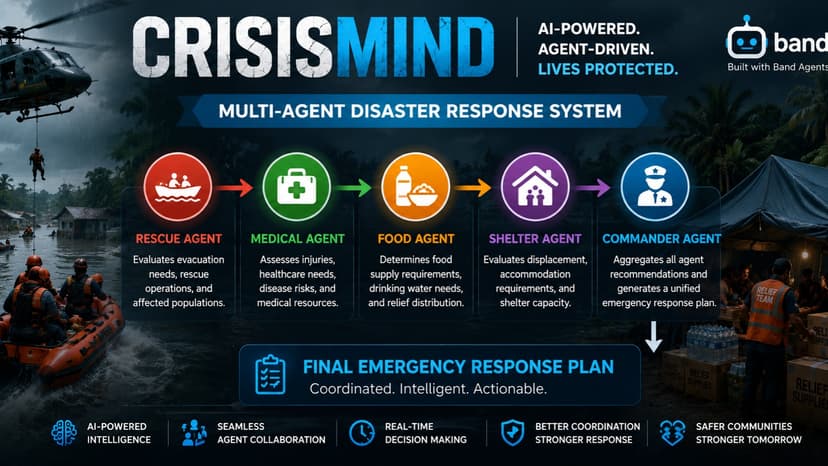 CrisisMind: Multi-Agent Disaster Response System