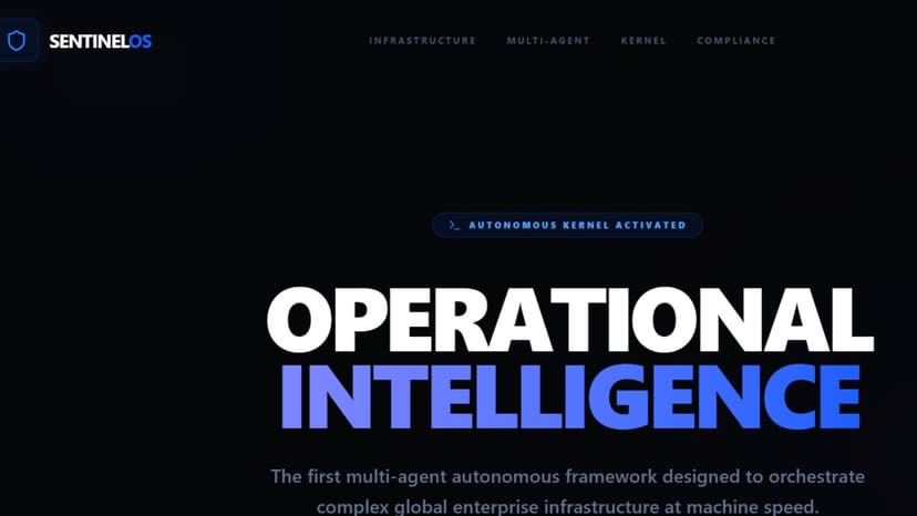 SentinelOS - The Enterprise operations Agent