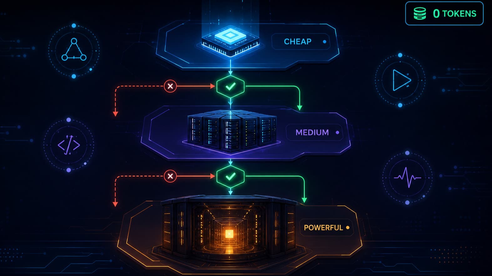 Pact — Hybrid Token-Efficient Routing Agent