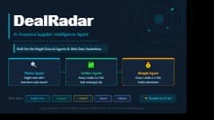 DealRadar — AI-Powered Supplier Intelligence Agent