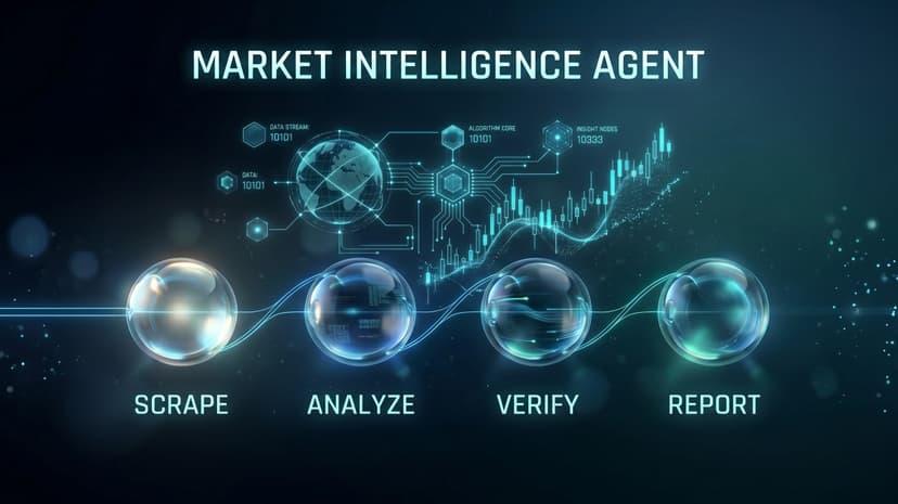 MarketIntel: Agentic Competitive Analysis