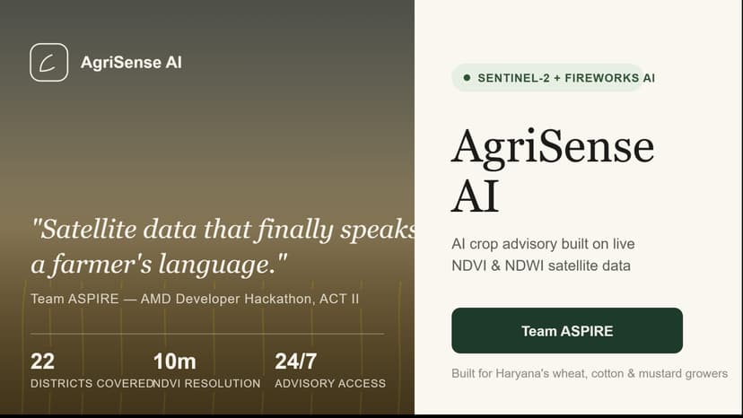 AgriSense AI - Smart Crop Advisory for Farmers