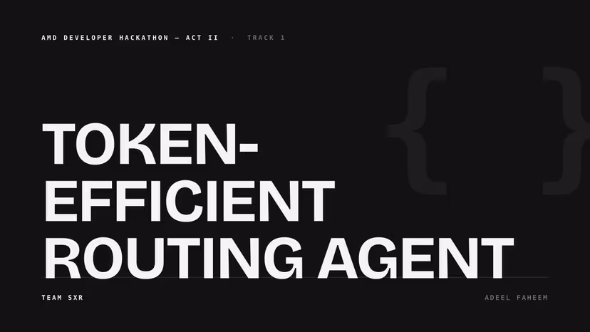SXR Routing Agent