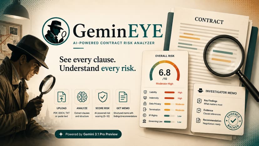 GeminEYE- AI Contract Risk Investigator