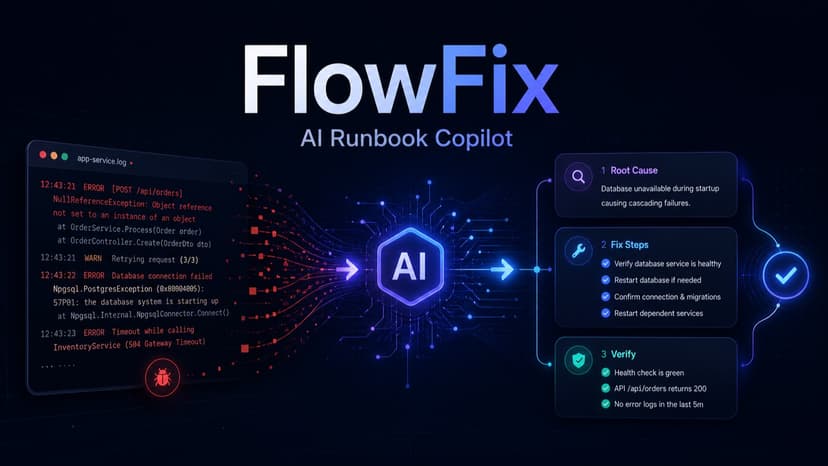 FlowFix - AI Runbook Copilot