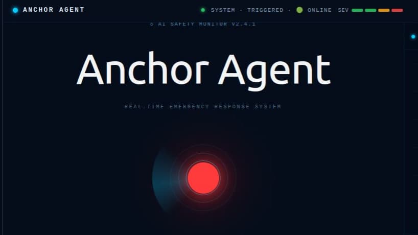 Anchor Agent Offline AI Emergency Response System