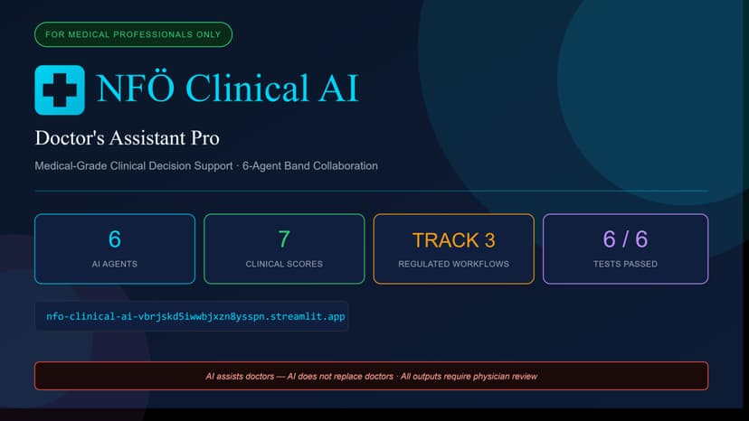 NFO Clinical AI - 6-Agents