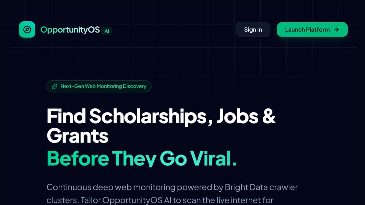 OpportunityOS AI