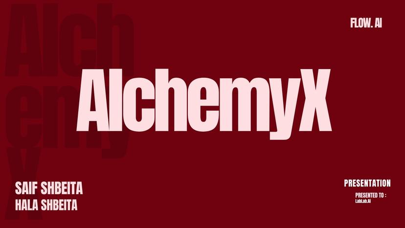 AlchemyX a Multi-Agent Knowledge Synthesis