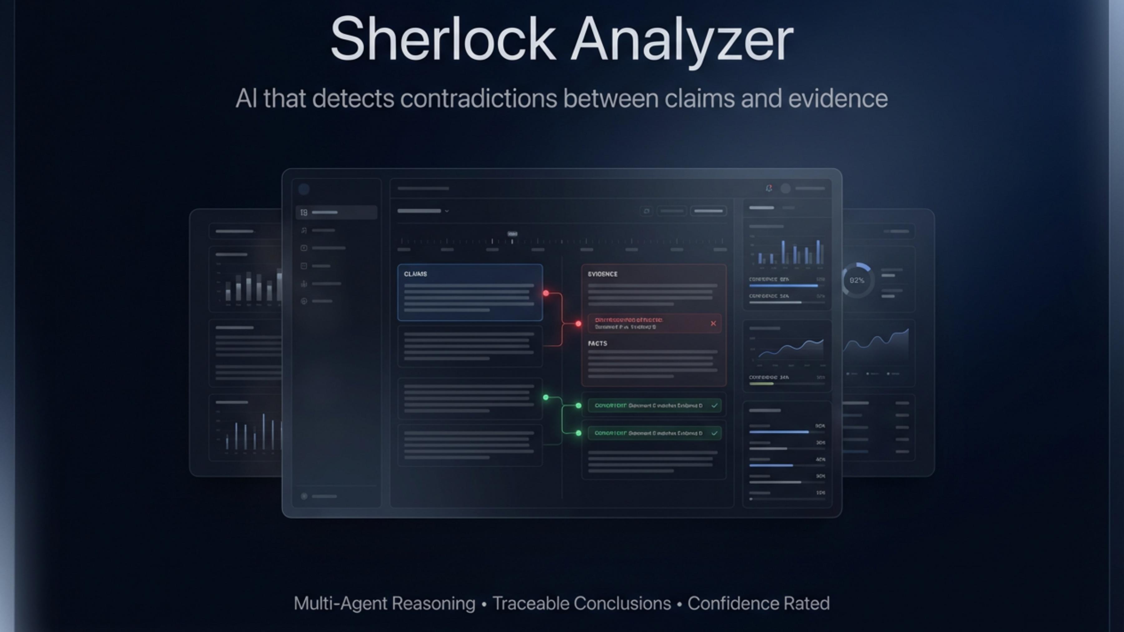 Sherlock Analyzer - AI That Checks Explanations