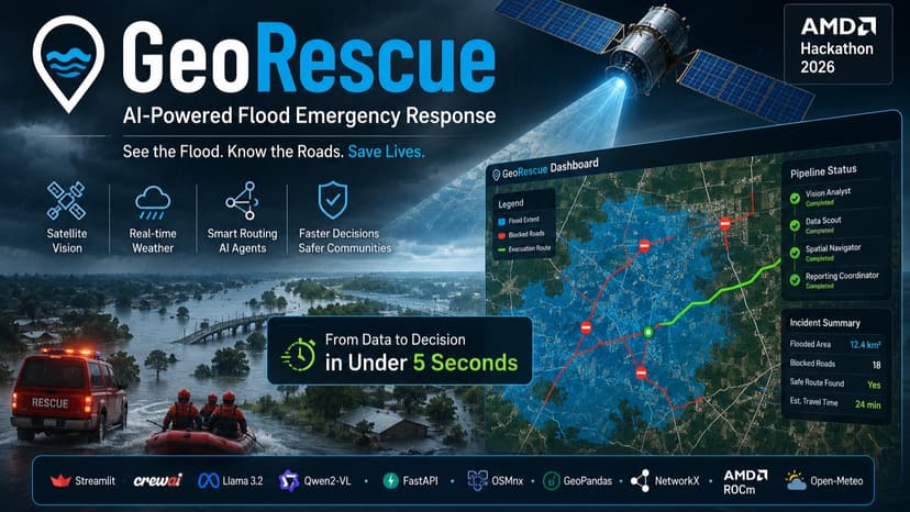 GeoRescue: Omni GIS Agent