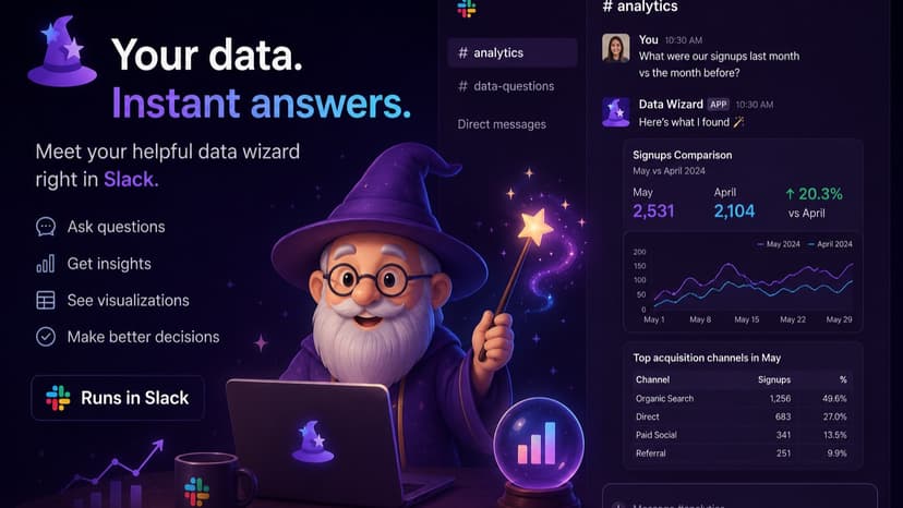 Slack data wizard
