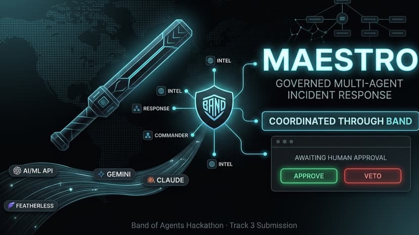 Maestro — Governed Multi-Agent Incident Response