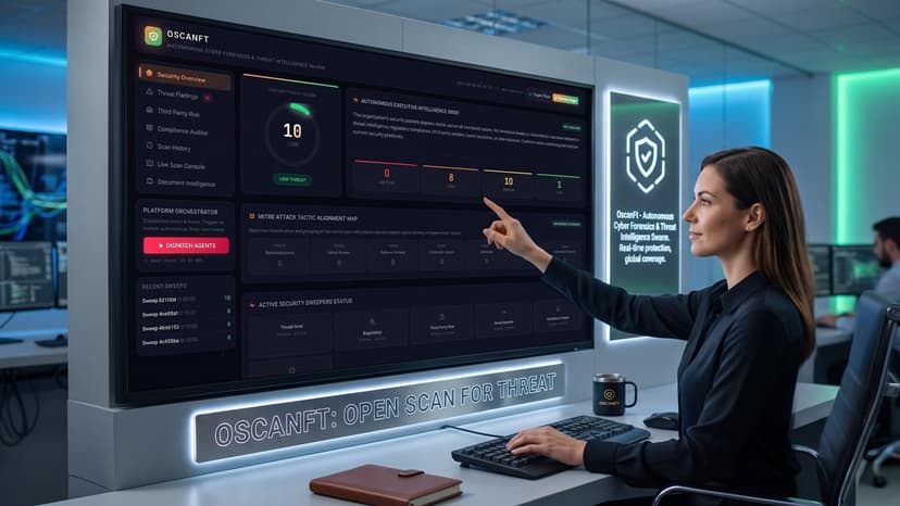 OSCANFT: AutonomousCyber Threat Intelligence Swarm
