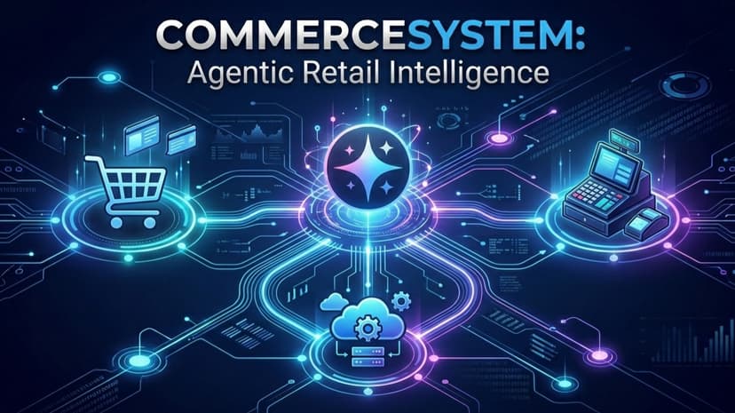 CommerceSystem: Multi-Agent Retail Ecosystem