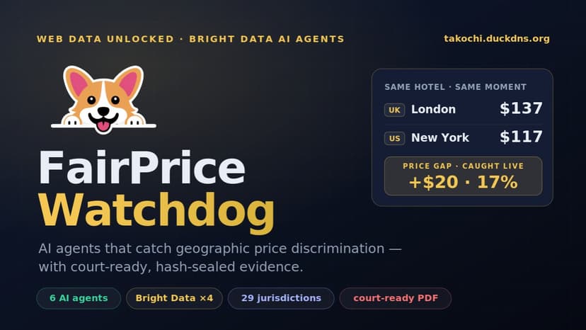 FairPrice Watchdog AI Junk-Fee Evidence Agents