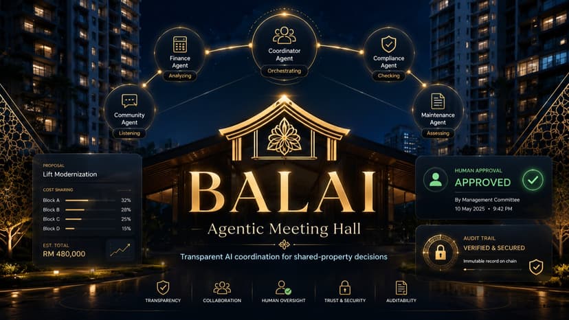 Balai: Agentic Meeting Hall