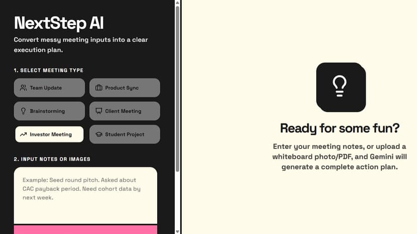 NextStep AI
