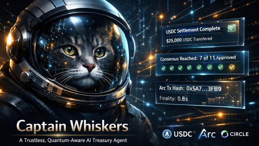 Captain Whiskers - A Trustless-Quantum-Aware Agent