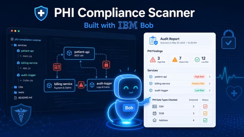 Bob-Powered PHI Compliance Scanner