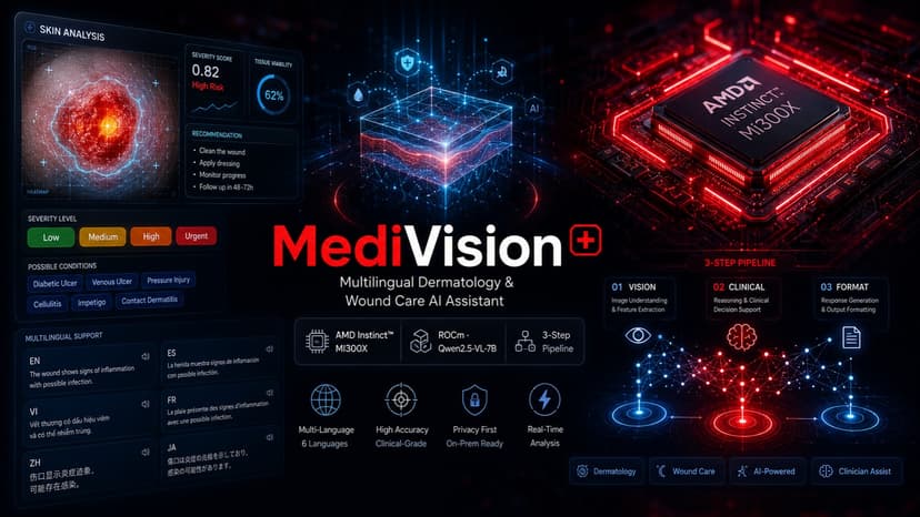 MediVision: Dermatology & Wound Care AI Assistant